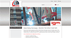 Desktop Screenshot of global-welding-technologies.com